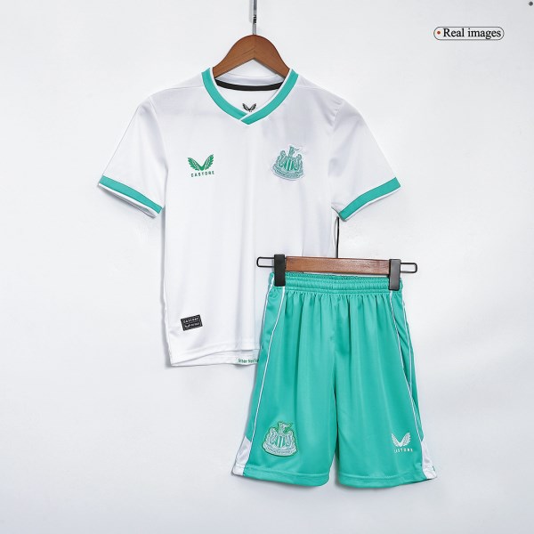 Kids Newcastle Third Away Soccer Jersey Kit (Jersey+Shorts) 2022/23 Castore
