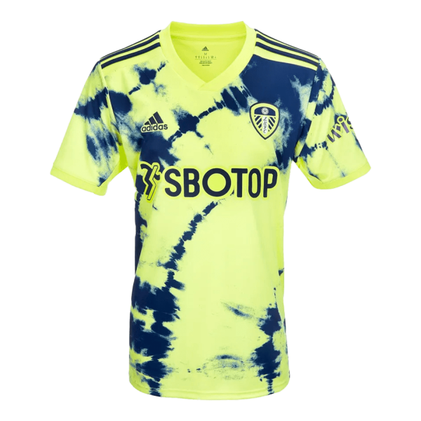 Men's Replica Leeds United Away Soccer Jersey Shirt 2022/23 Adidas