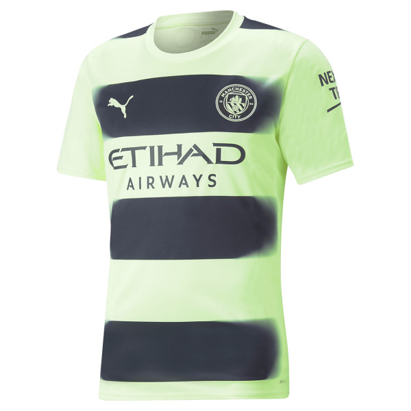 Men's Replica Manchester City Third Away Soccer Jersey Shirt 2022/23 Puma