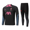 Men's Liverpool Zipper Tracksuit Sweat Shirt Kit (Top+Trousers) 2022/23 Nike
