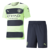 Men's Replica Manchester City Third Away Soccer Jersey Kit (Jersey+Shorts) 2022/23 Puma