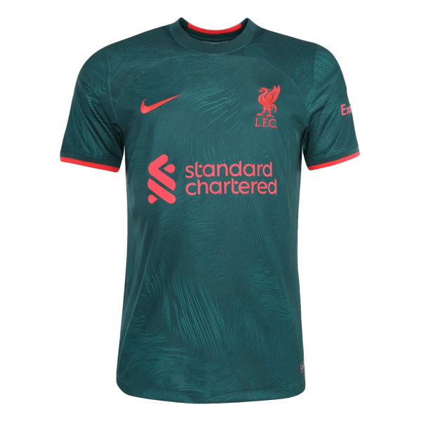 Men's Authentic Liverpool Third Away Soccer Jersey Shirt 2022/23 Nike