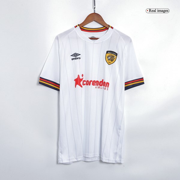 Men's Replica Hull City AFC Away Soccer Jersey Shirt 2022/23 Umbro