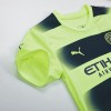 Kids Manchester City Third Away Soccer Jersey Kit (Jersey+Shorts) 2022/23 Puma