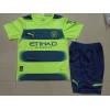 Kids Manchester City Third Away Soccer Jersey Whole Kit (Jersey+Shorts+Socks) 2022/23 Puma