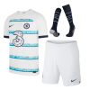 Kids Chelsea Away Soccer Jersey Whole Kit (Jersey+Shorts+Socks) 2022/23 Nike