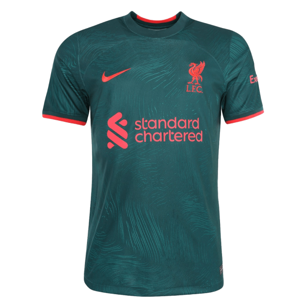 Men's Replica Liverpool Third Away Soccer Jersey Shirt 2022/23 Nike