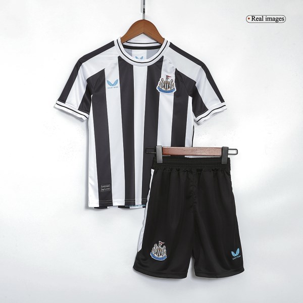 Kids Newcastle Home Soccer Jersey Kit (Jersey+Shorts) 2022/23 Castore