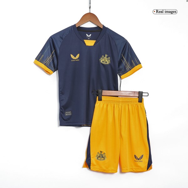 Kids Newcastle Away Soccer Jersey Kit (Jersey+Shorts) 2022/23 Castore