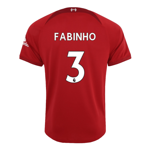 Men's Replica FABINHO #3 Liverpool Home Soccer Jersey Shirt 2022/23 Nike