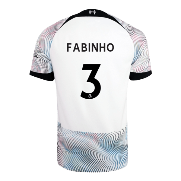 Men's Replica FABINHO #3 Liverpool Away Soccer Jersey Shirt 2022/23 Nike