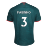 Men's Authentic FABINHO #3 Liverpool Third Away Soccer Jersey Shirt 2022/23 Nike
