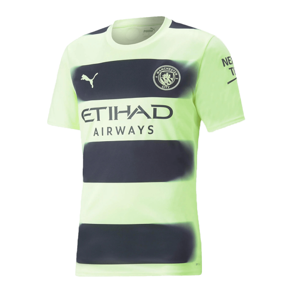 Men's Authentic Manchester City Third Away Soccer Jersey Shirt 2022/23 Puma
