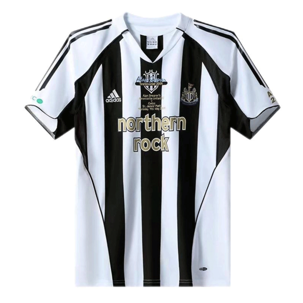 Men's Retro 2006 Newcastle Home Soccer Jersey Shirt Adidas