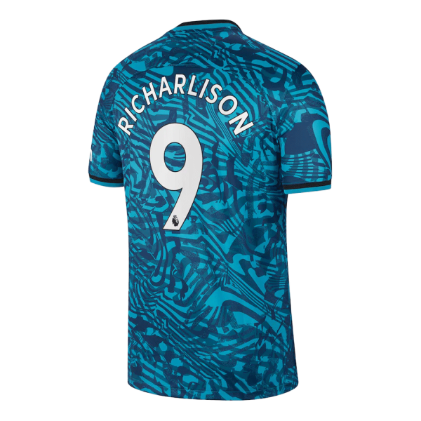 Men's Replica RICHARLISON #9 Tottenham Hotspur Third Away Soccer Jersey Shirt 2022/23 Nike