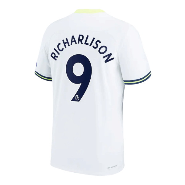 Men's Authentic RICHARLISON #9 Tottenham Hotspur Home Soccer Jersey Shirt 2022/23 Nike