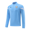 Men's Manchester City Zipper Tracksuit Sweat Shirt Kit (Top+Trousers) 2022/23 Puma