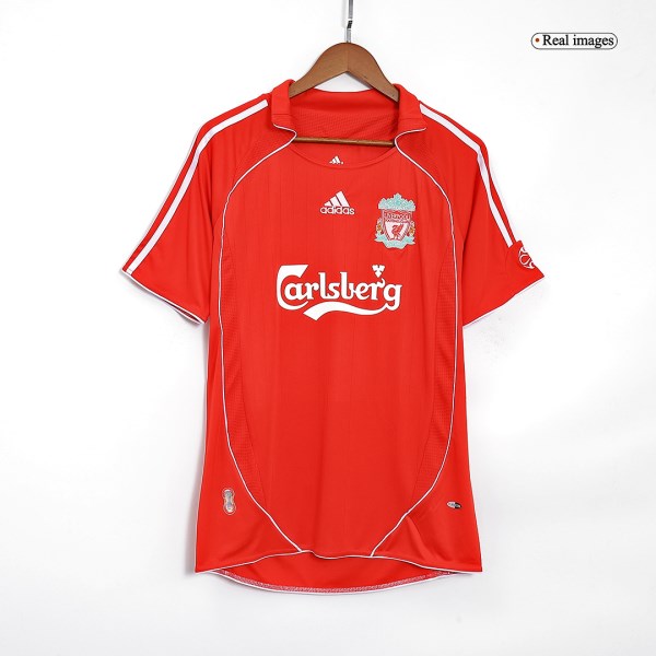Men's Retro 2006/07 Liverpool Home Soccer Jersey Shirt Adidas