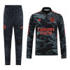 Men's Arsenal Zipper Tracksuit Sweat Shirt Kit (Top+Trousers) 2022/23 Adidas