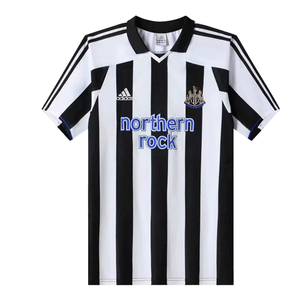 Men's Retro 2003/04 Newcastle Home Soccer Jersey Shirt Adidas