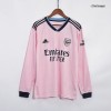 Men's Replica Arsenal Third Away Long Sleeves Soccer Jersey Shirt 2022/23 Adidas