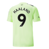Men's Replica HAALAND #9 Manchester City Third Away Soccer Jersey Shirt 2022/23 Puma