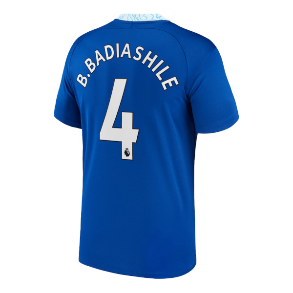 Men's Replica B.BADIASHILE #4 Chelsea Home Soccer Jersey Shirt 2022/23 Nike