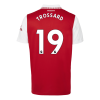 Men's Replica TROSSARD #19 Arsenal Home Soccer Jersey Shirt 2022/23 Adidas