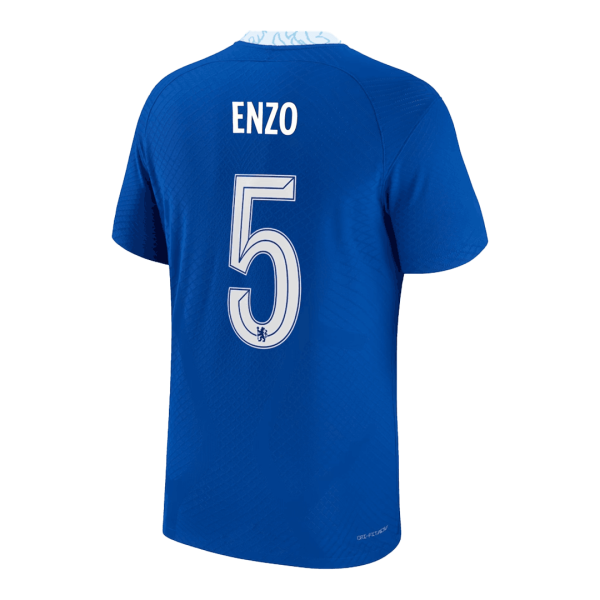 UCL Men's Authentic ENZO #5 Chelsea Home Soccer Jersey Shirt 2022/23 Nike