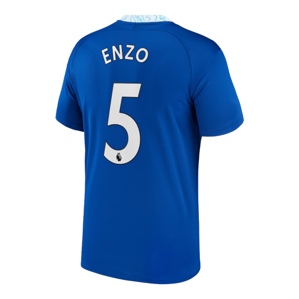 Men's Replica ENZO #5 Chelsea Home Soccer Jersey Shirt 2022/23 Nike
