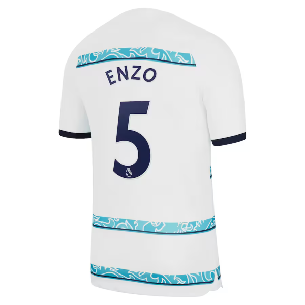 Men's Replica ENZO #5 Chelsea Away Soccer Jersey Shirt 2022/23 Nike