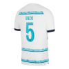 UCL Men's Authentic ENZO #5 Chelsea Away Soccer Jersey Shirt 2022/23 Nike