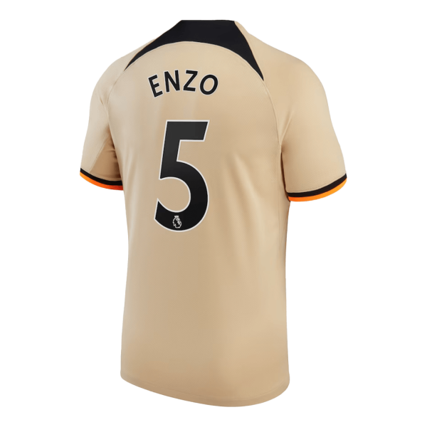 Men's Replica ENZO #5 Chelsea Third Away Soccer Jersey Shirt 2022/23 Nike