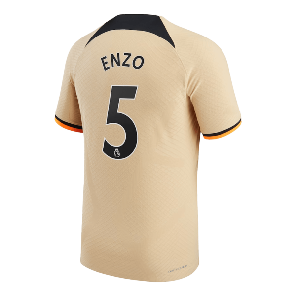 Men's Authentic ENZO #5 Chelsea Third Away Soccer Jersey Shirt 2022/23 Nike