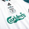 Men's Retro 93/95 Replica Liverpool Away Long Sleeves Soccer Jersey Shirt