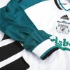Men's Retro 93/95 Replica Liverpool Away Long Sleeves Soccer Jersey Shirt