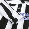 Men's Retro 2003/04 Replica Newcastle Home Long Sleeves Soccer Jersey Shirt Adidas