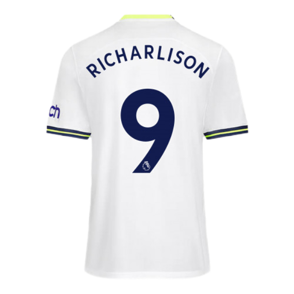 Men's Replica RICHARLISON #9 Tottenham Hotspur Home Soccer Jersey Shirt 2022/23 Nike