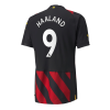 Men's Authentic HAALAND #9 Manchester City Away Soccer Jersey Shirt 2022/23 Puma