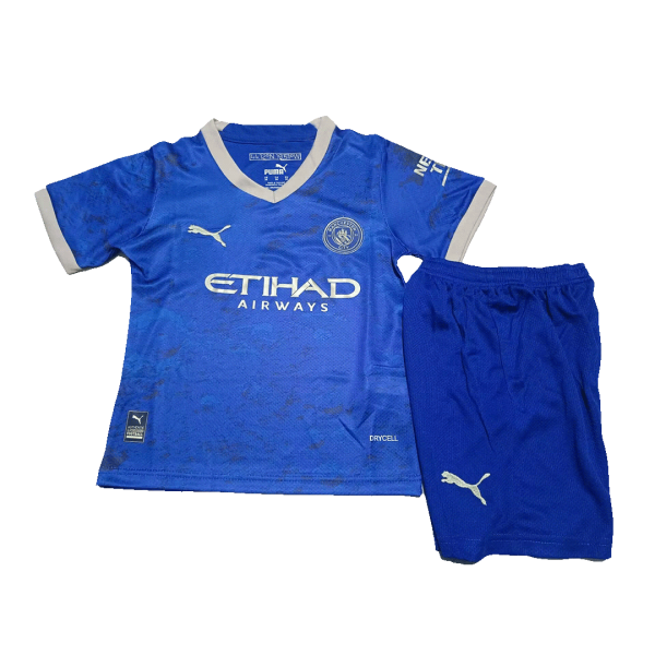 Kids Manchester City Chinese New Year Soccer Jersey Kit (Jersey+Shorts) 2022/23 Puma