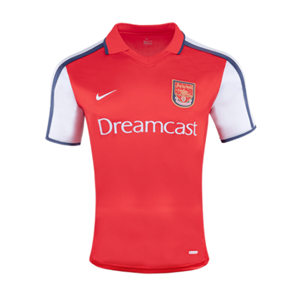 Men's Retro 2000/01 Arsenal Home Soccer Jersey Shirt Nike