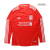 Men's Retro 2011/12 Replica Liverpool Home Long Sleeves Soccer Jersey Shirt Adidas
