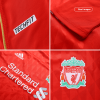 Men's Retro 2011/12 Replica Liverpool Home Long Sleeves Soccer Jersey Shirt Adidas