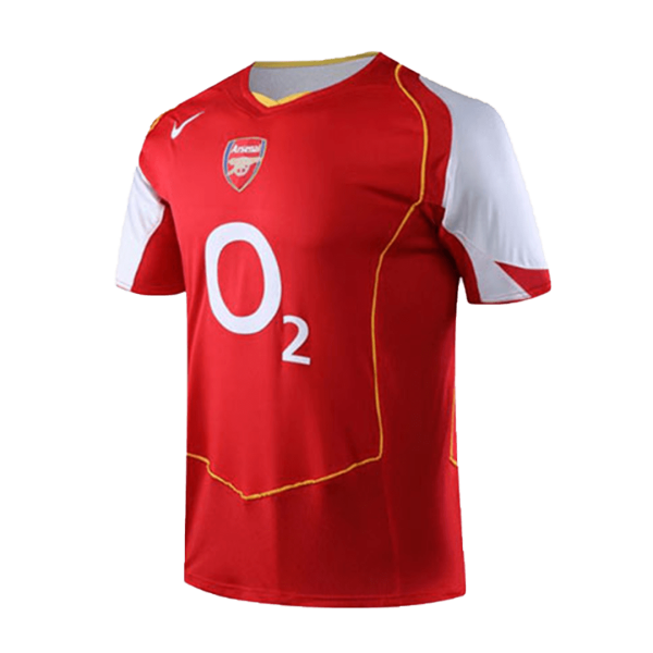 Men's Retro 2004/05 Arsenal Home Soccer Jersey Shirt Nike