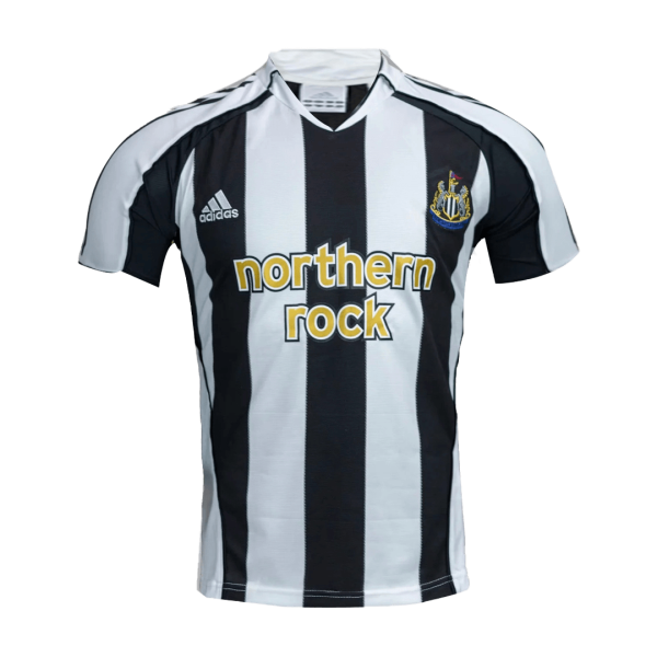 Men's Retro 2005/06 Newcastle Home Soccer Jersey Shirt Adidas