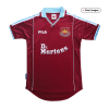 Men's Retro 1999/1 West Ham United Home Soccer Jersey Shirt