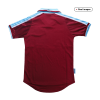 Men's Retro 1999/1 West Ham United Home Soccer Jersey Shirt