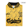 Men's Retro 1995/96 Liverpool Third Away Soccer Jersey Shirt Adidas