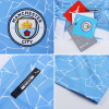 20/21 Manchester City Home Blue Jerseys Shirt(Player Version) | Manchester City