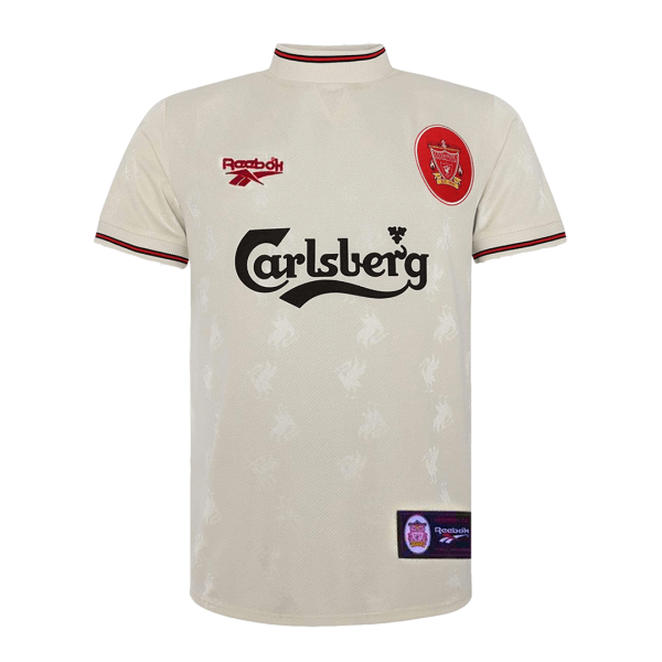 Men's Retro 1996/97 Liverpool Away Soccer Jersey Shirt